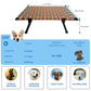 Folding Elevated Cat & Dog Bed | All Seasons Comfort with Breathable Nylon Mesh I Anti-Skid & Waterproof