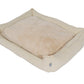 Pets SlumberSoft Cotton Comfort Dog Bed-Beige